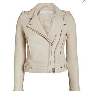 NWT IRO Luiga Cropped Moto Jacket - size 36